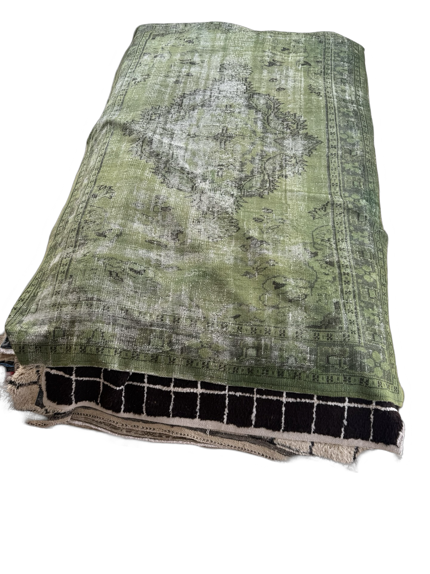 Green Snakes on the Ceiling Rug